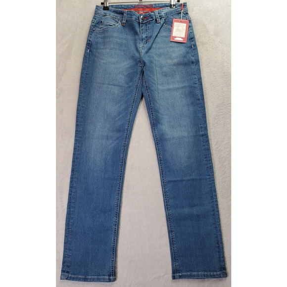 Ferrari‎ Jeans Boys 14 Blue Denim Cotton Stretch Light Wash Pockets Straight Leg - Picture 1 of 11